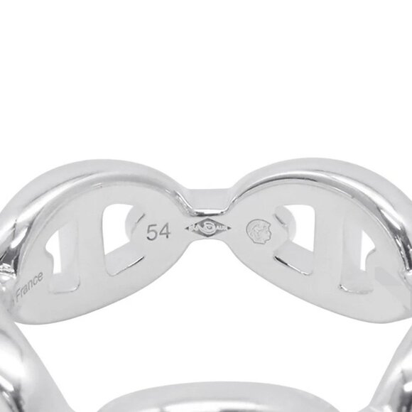 HERMES Chaine d'Ancre Ring Size PM/54/#14 SV925 - Picture 9 of 10